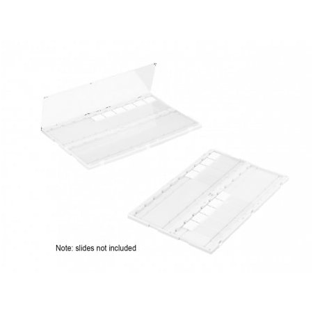 Simport Scientific Slide Folder, White, 10/PK 247824